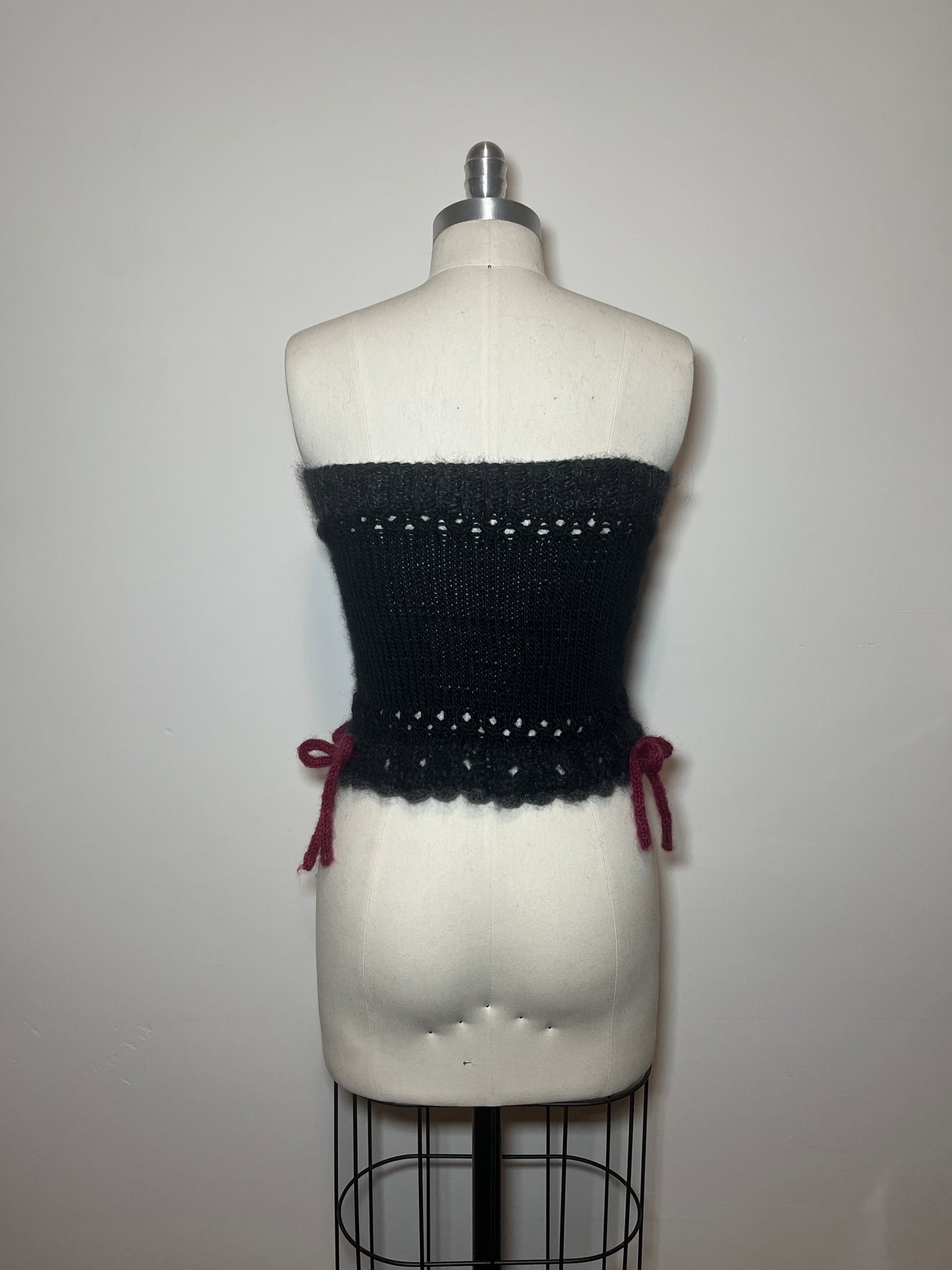 deer & rabbit felted knit top 1/1