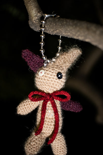 ragdoll bunny charm (beige)